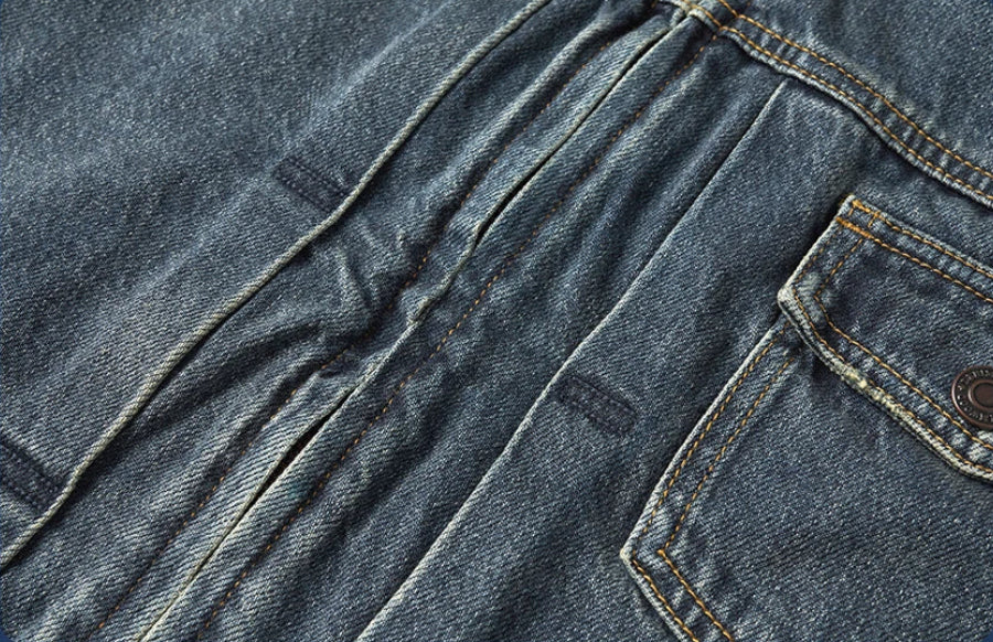 Warm Oversize Denim Jacket