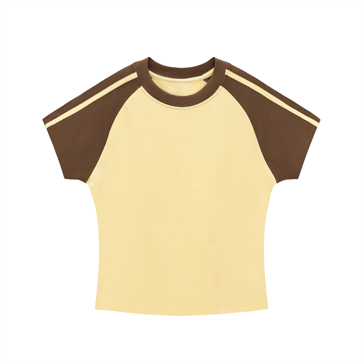Yellow with Brown