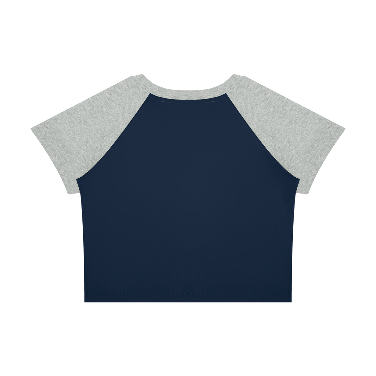 Navy Blue with Flower Gray back