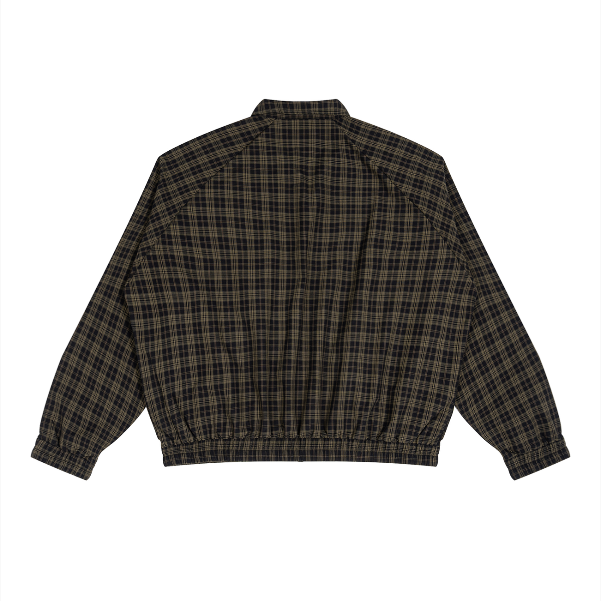 Black Plaid back