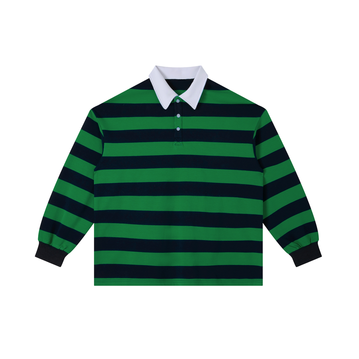 Green with Navy Blue