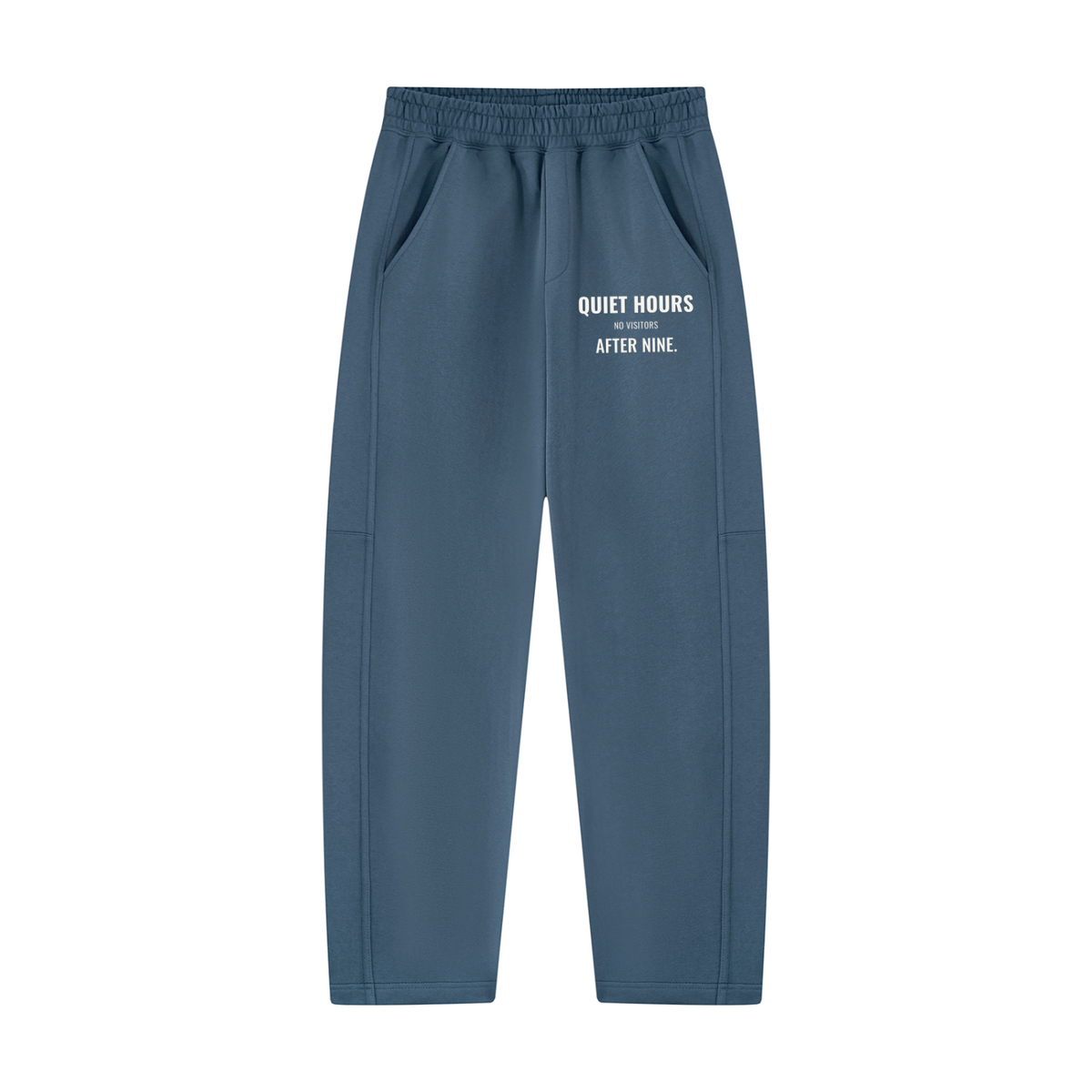 Quiet Hours Sweatpants – Haze Blue – front