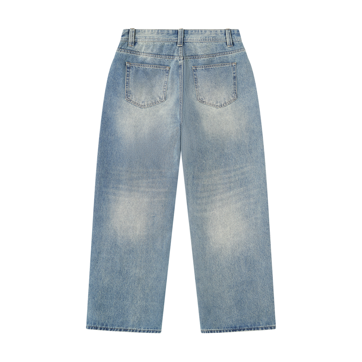 Jeans Blue back