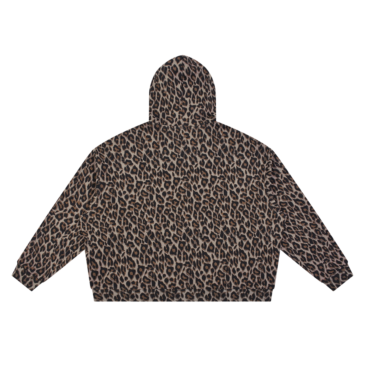 Leopard Light Taupe back