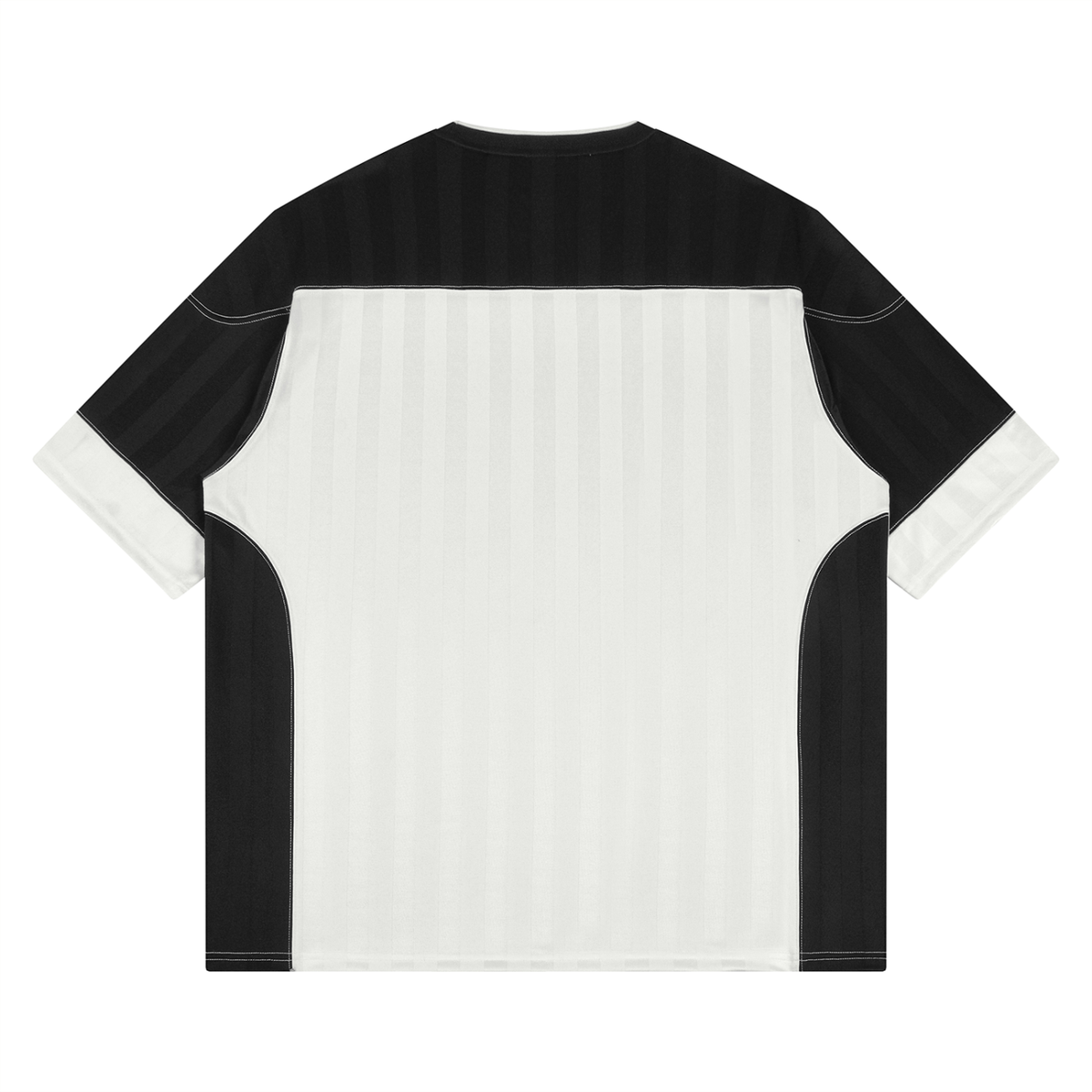 White with Black back
