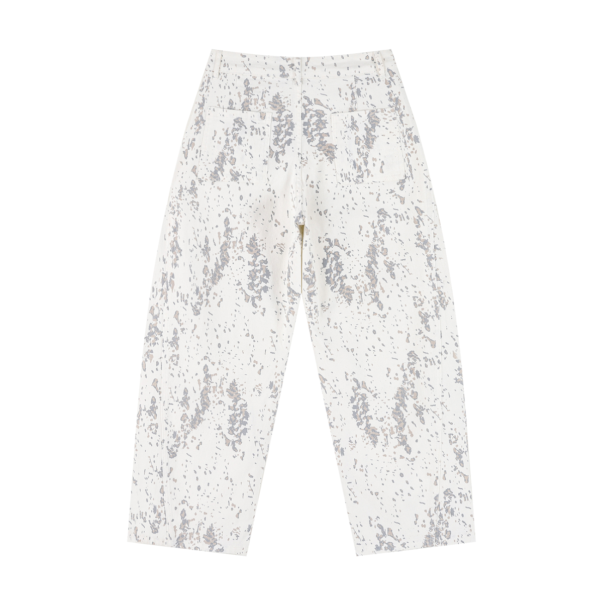 Leopard White back