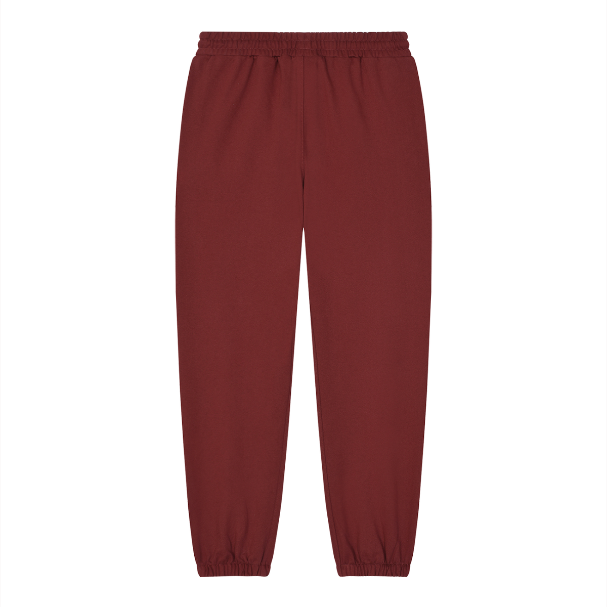 Atelier Blanc Loose Joggers – Dark Red – back