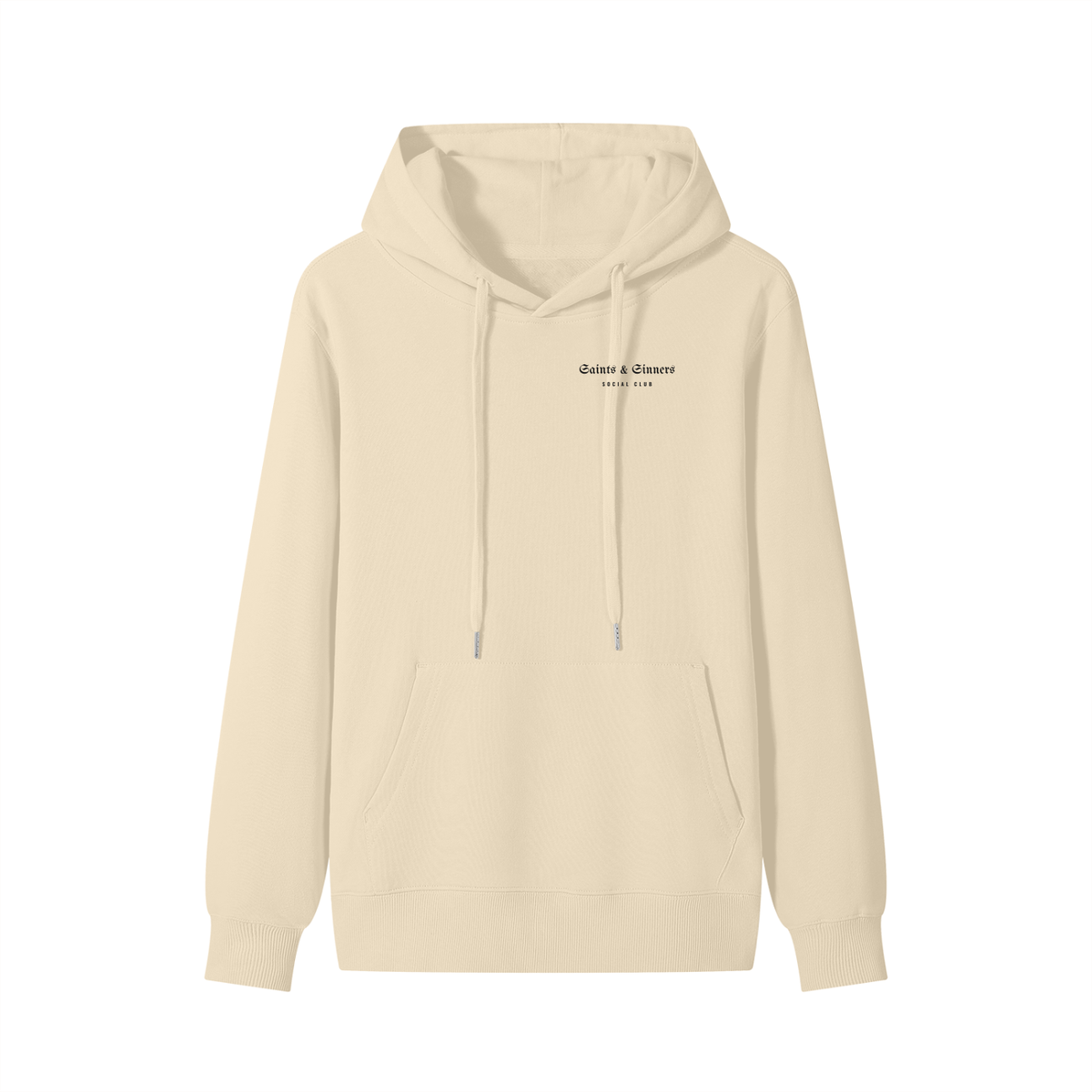 Saints & Sinners Hoodie – Apricot – front