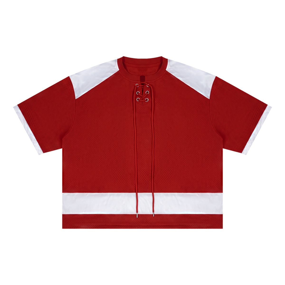 Red with White