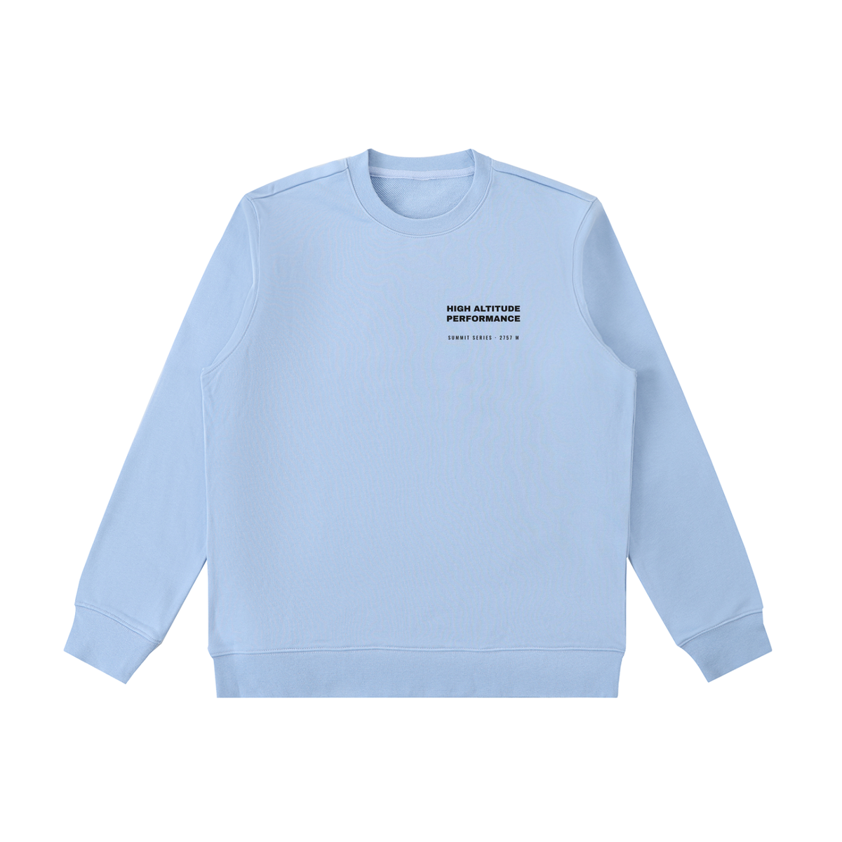 High Altitude Heavyweight Sweatshirt – Sky Blue – front