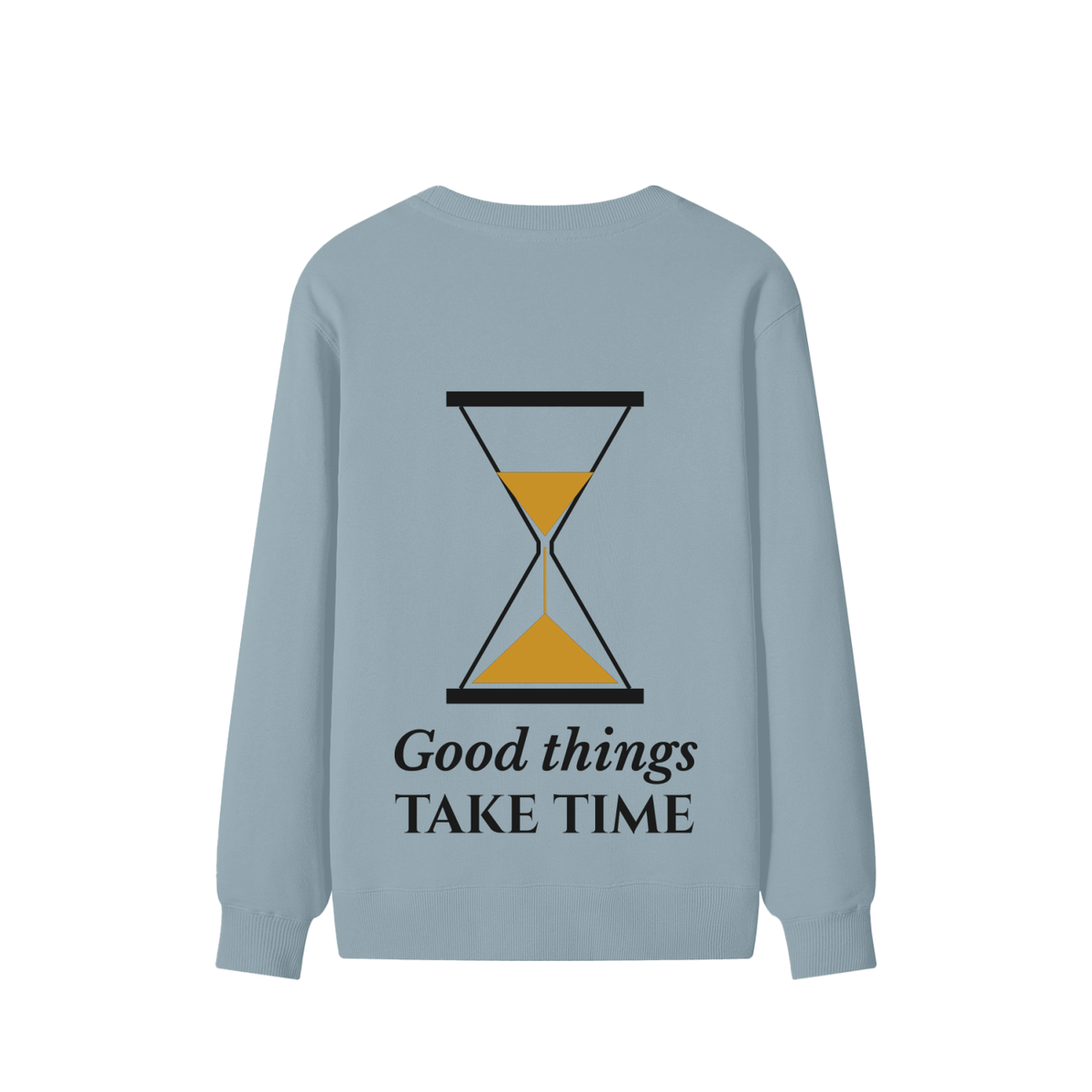 Good Things Sweatshirt – Haze Blue – back