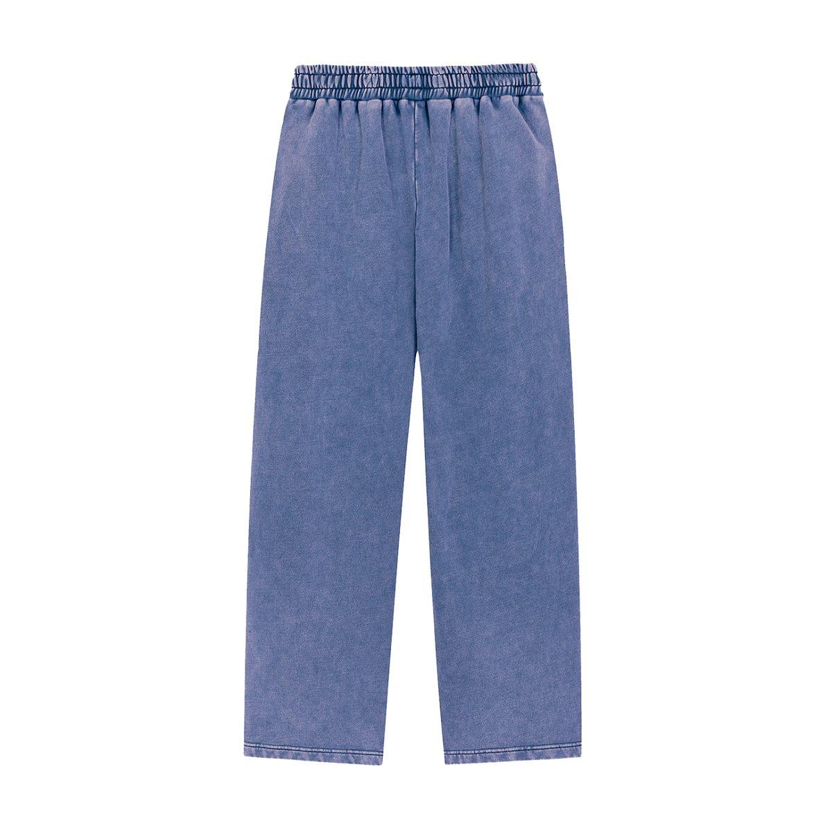 Slow Mornings Snow Wash Sweatpants – Dark Blue – back