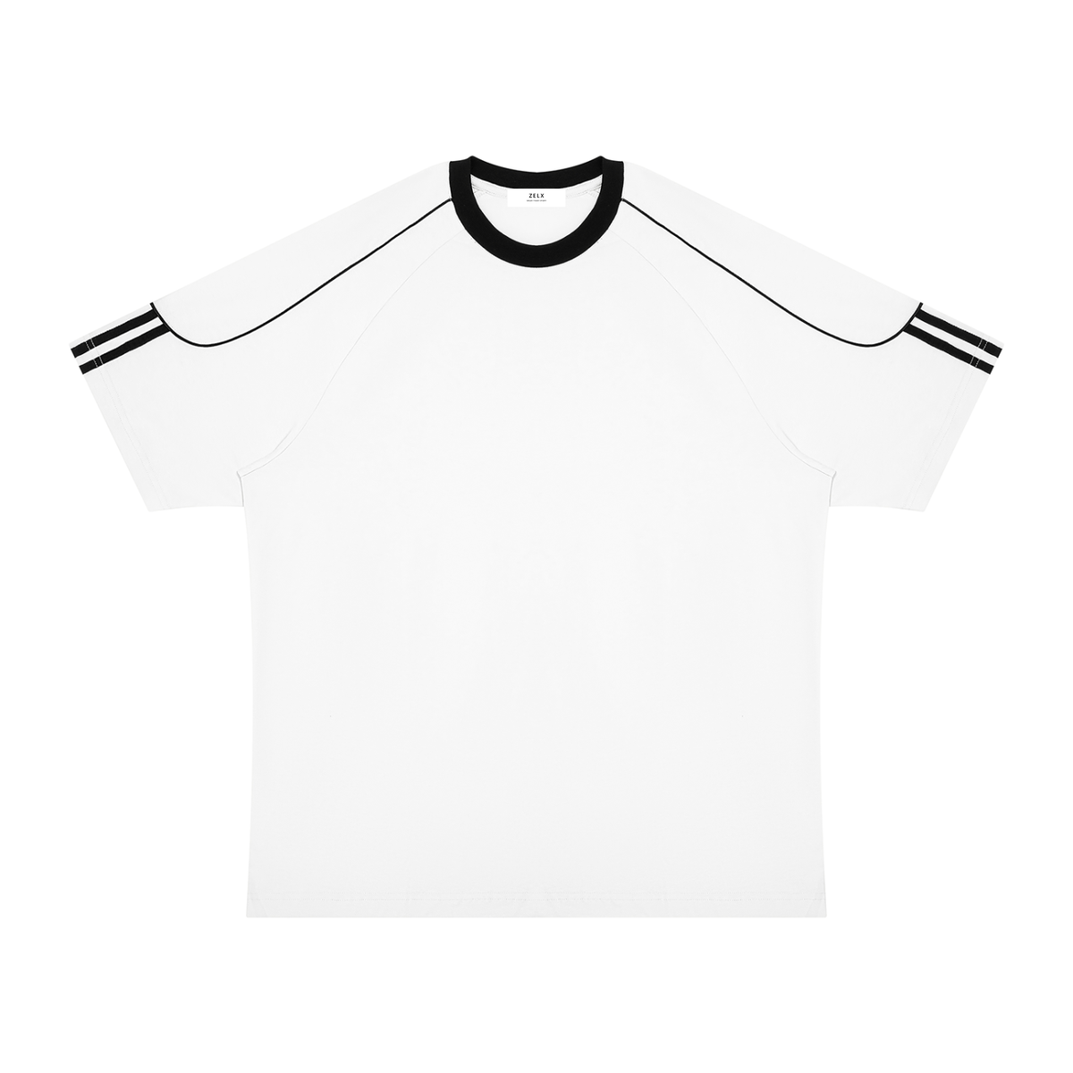 White with Black