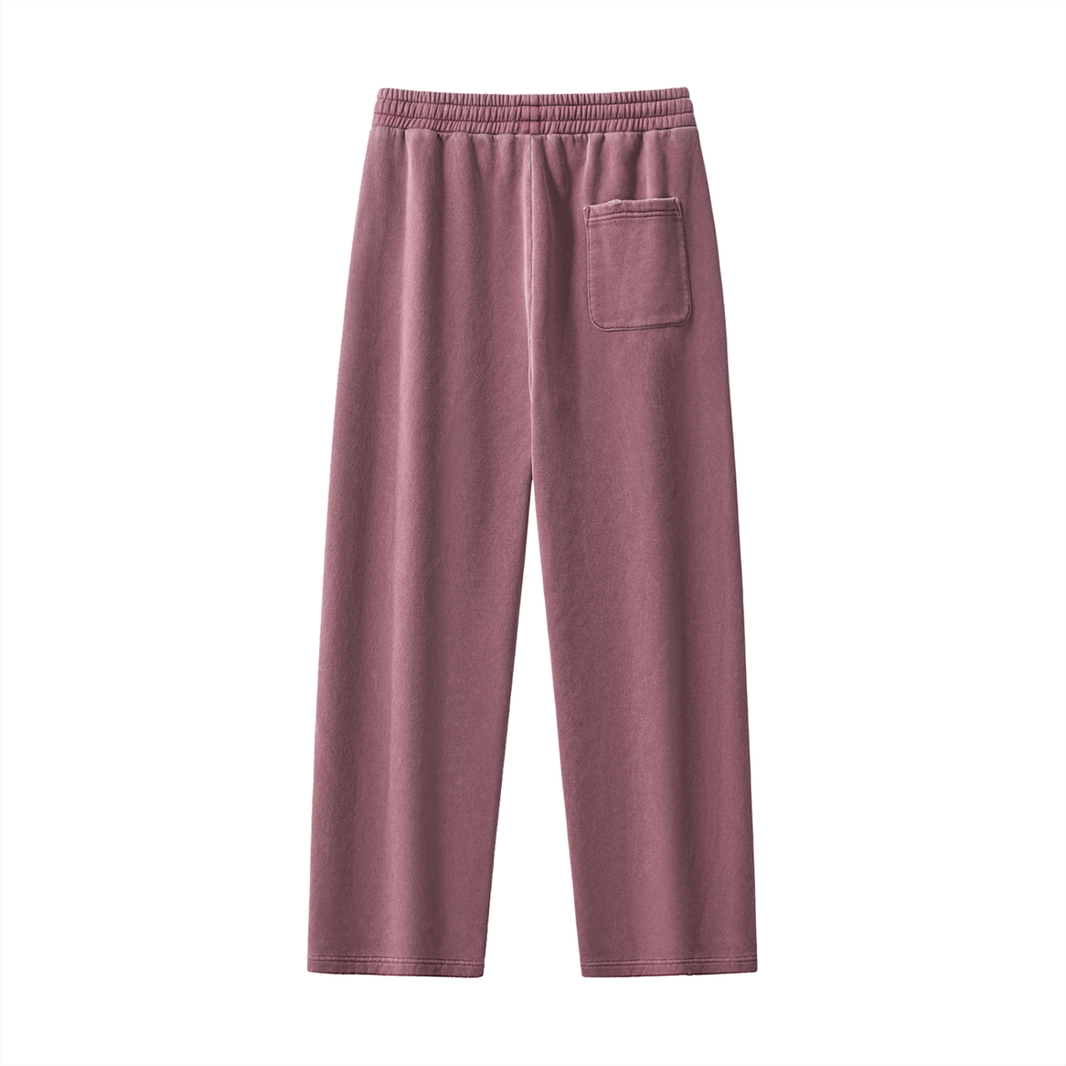 Riviera Social Fleece Sweatpants – Red – back