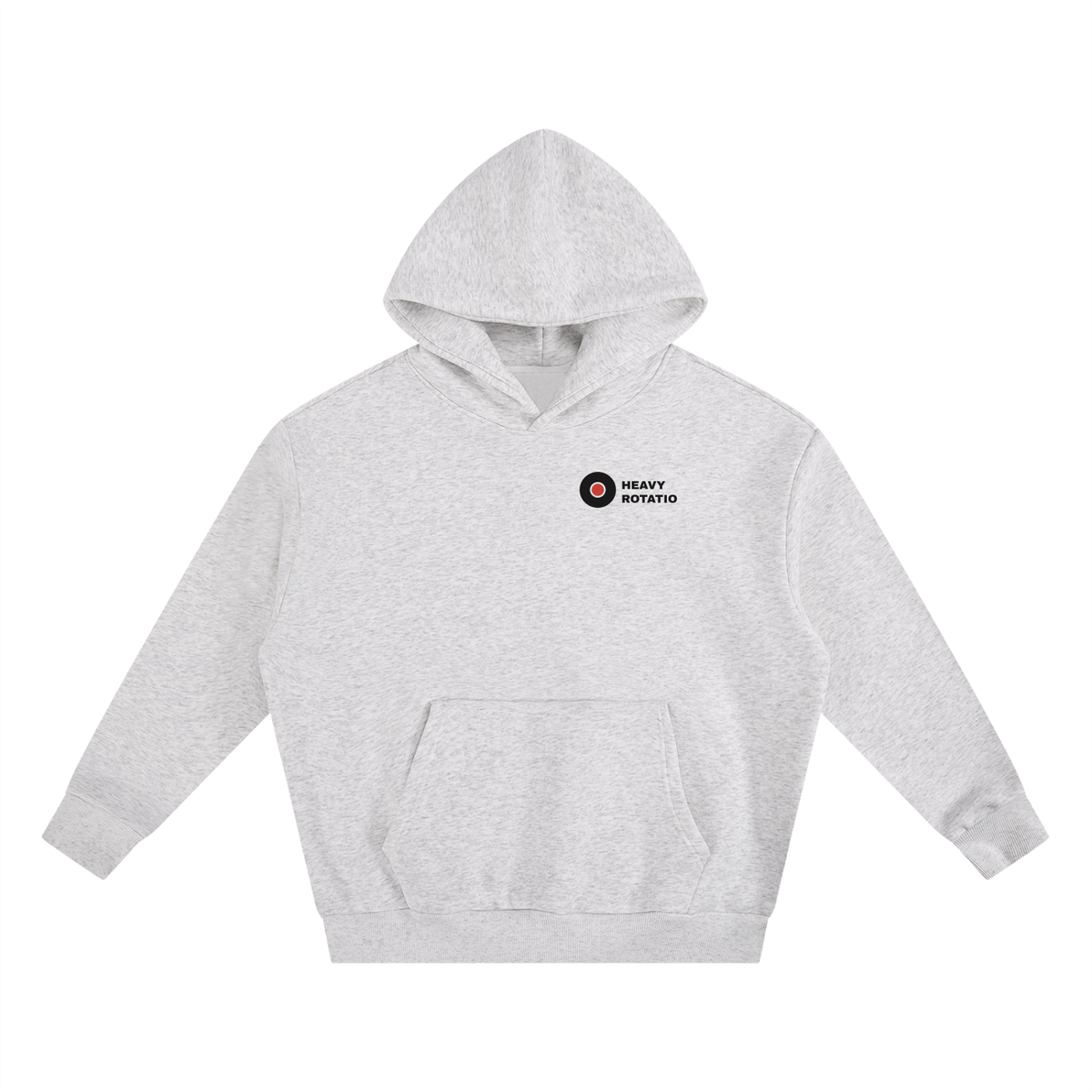 Heavy Rotation Heavyweight Hoodie – Oat Gray – front