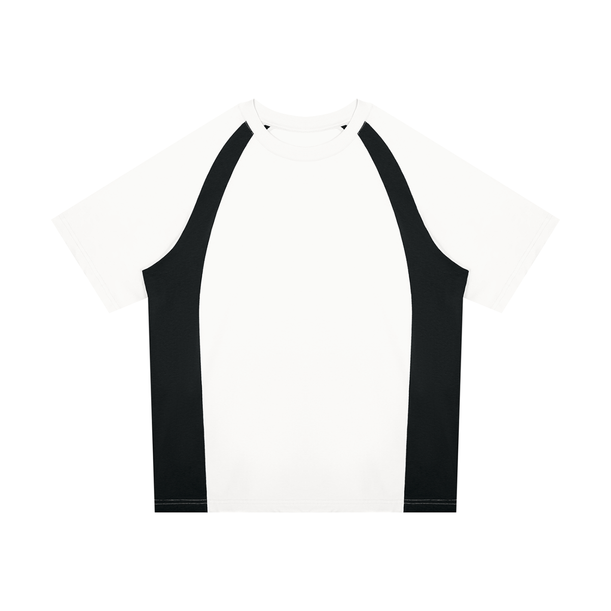 White with Black