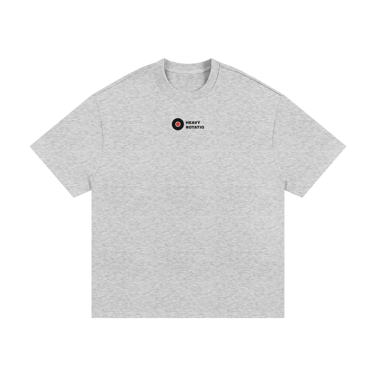 Heavy Rotation Heavyweight Tee – Flower Gray – front