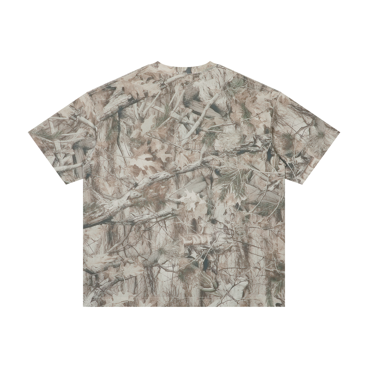 Tree Camo Gray Apricot