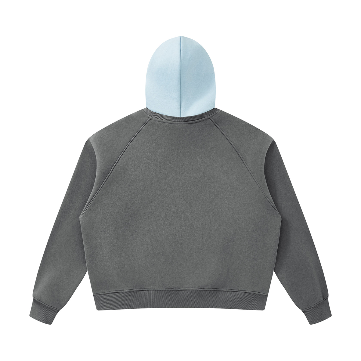 Dark Gray with Light Blue back