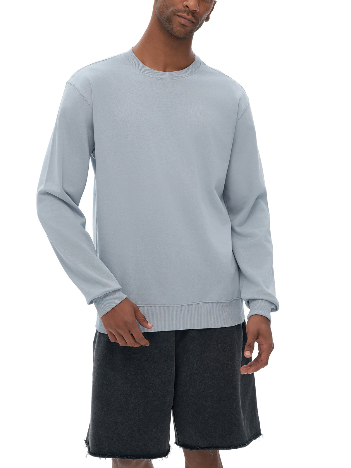 Classic Cotton Crewneck Sweatshirt