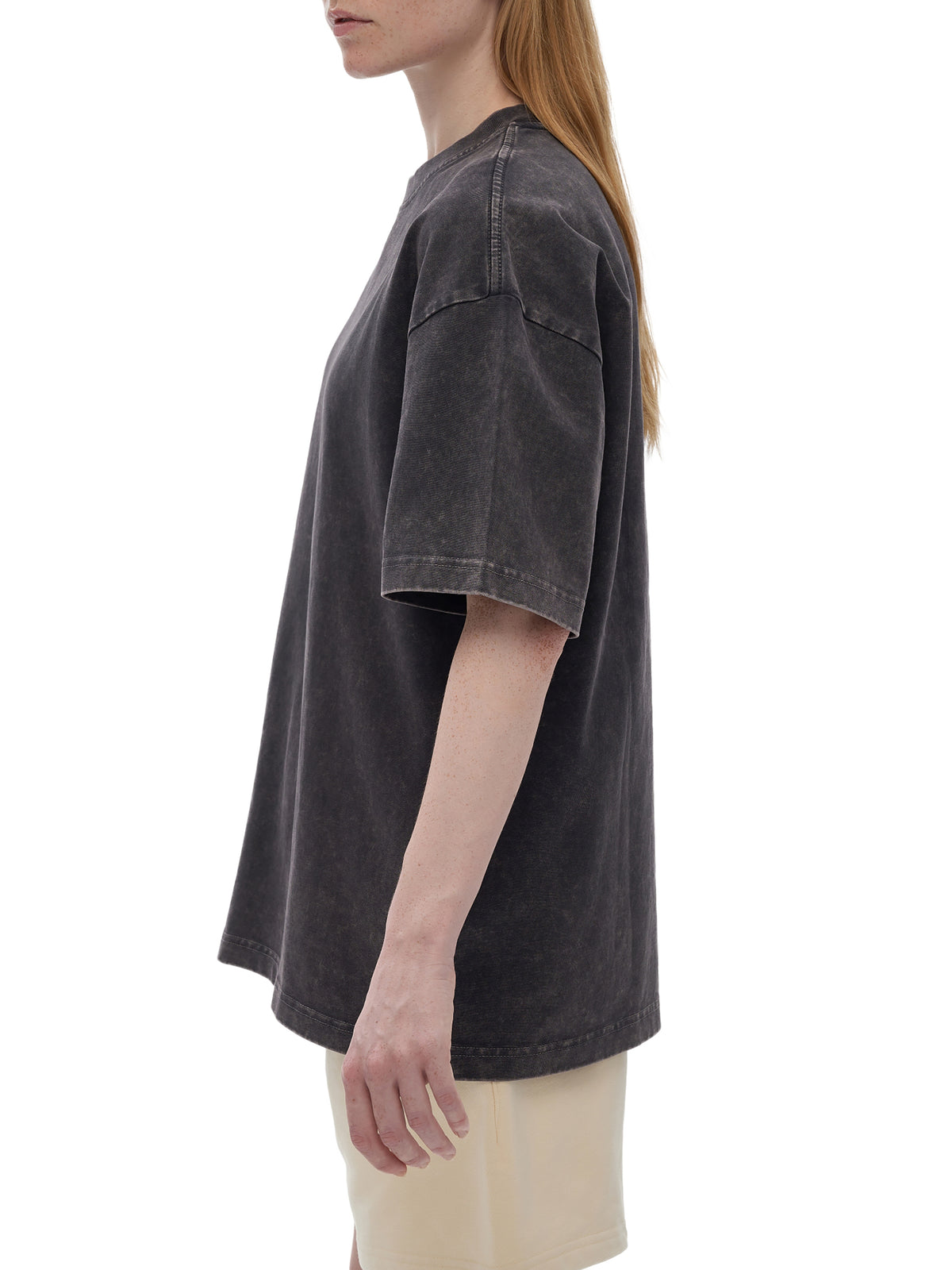 Snow Washed Heavyweight Oversized T-Shirt