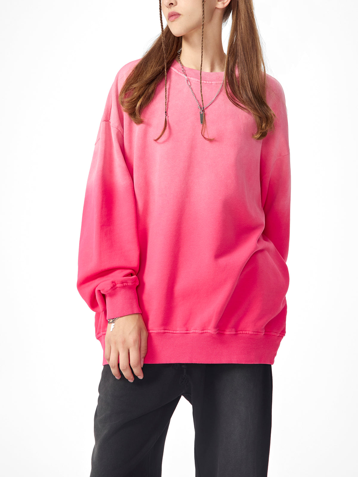 Pink model women