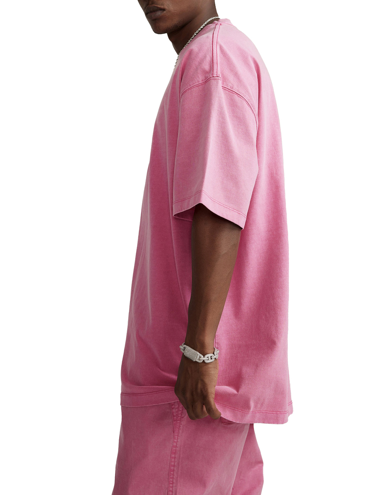 Rose Pink model men