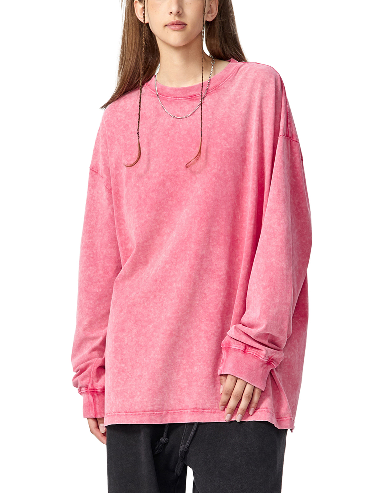 Pink model women