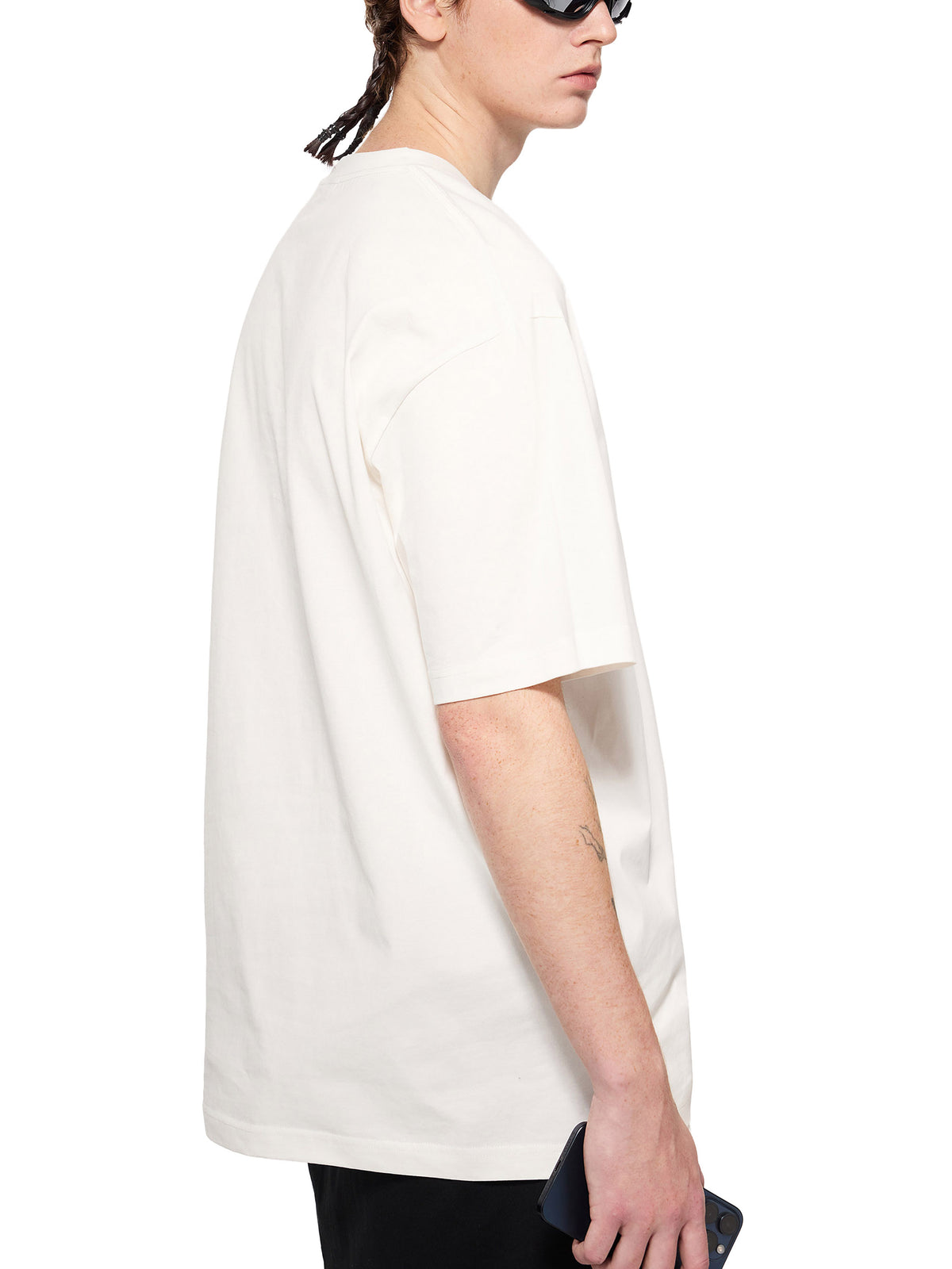 Sueded Cotton T-Shirt