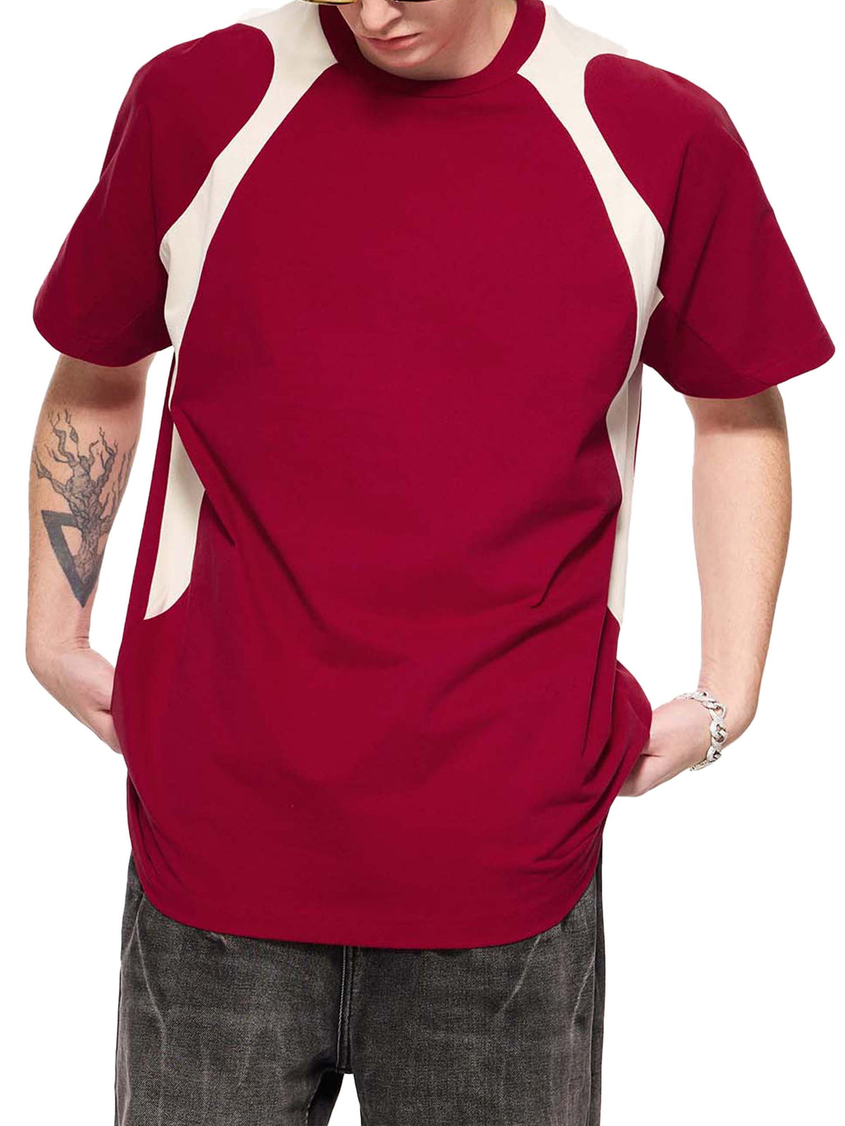 Red model men