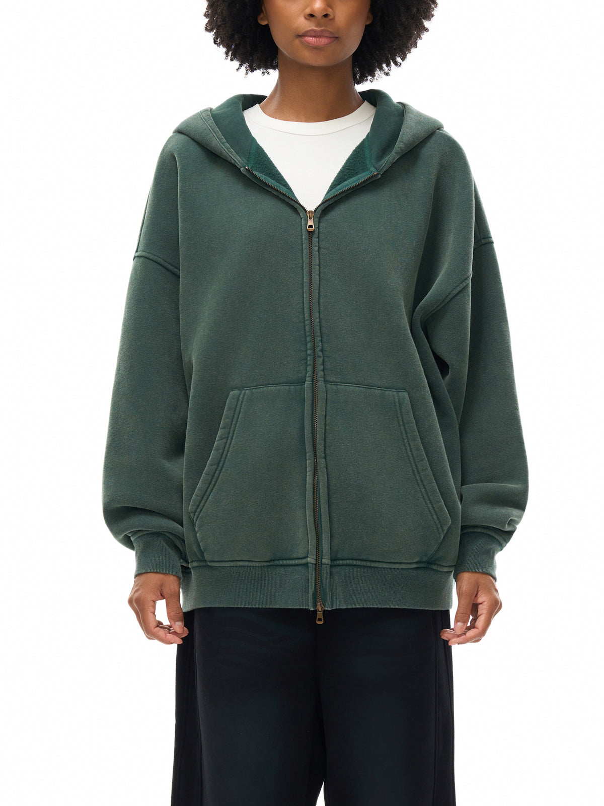Blackish Green model women