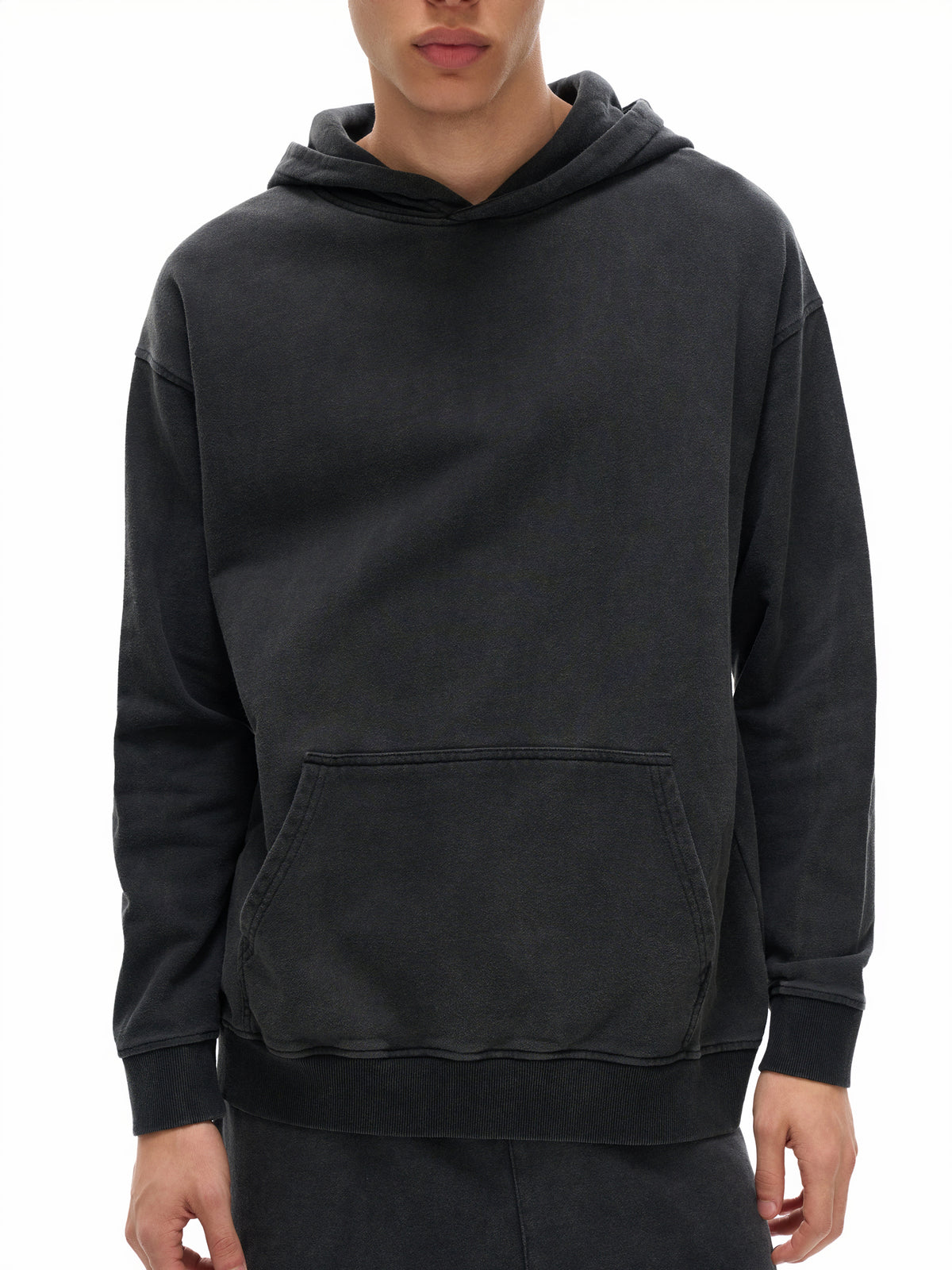 Vintage Washed Cotton Hoodie