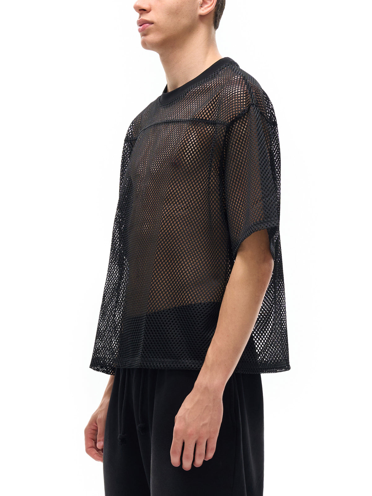 Mesh Boxy T-Shirt