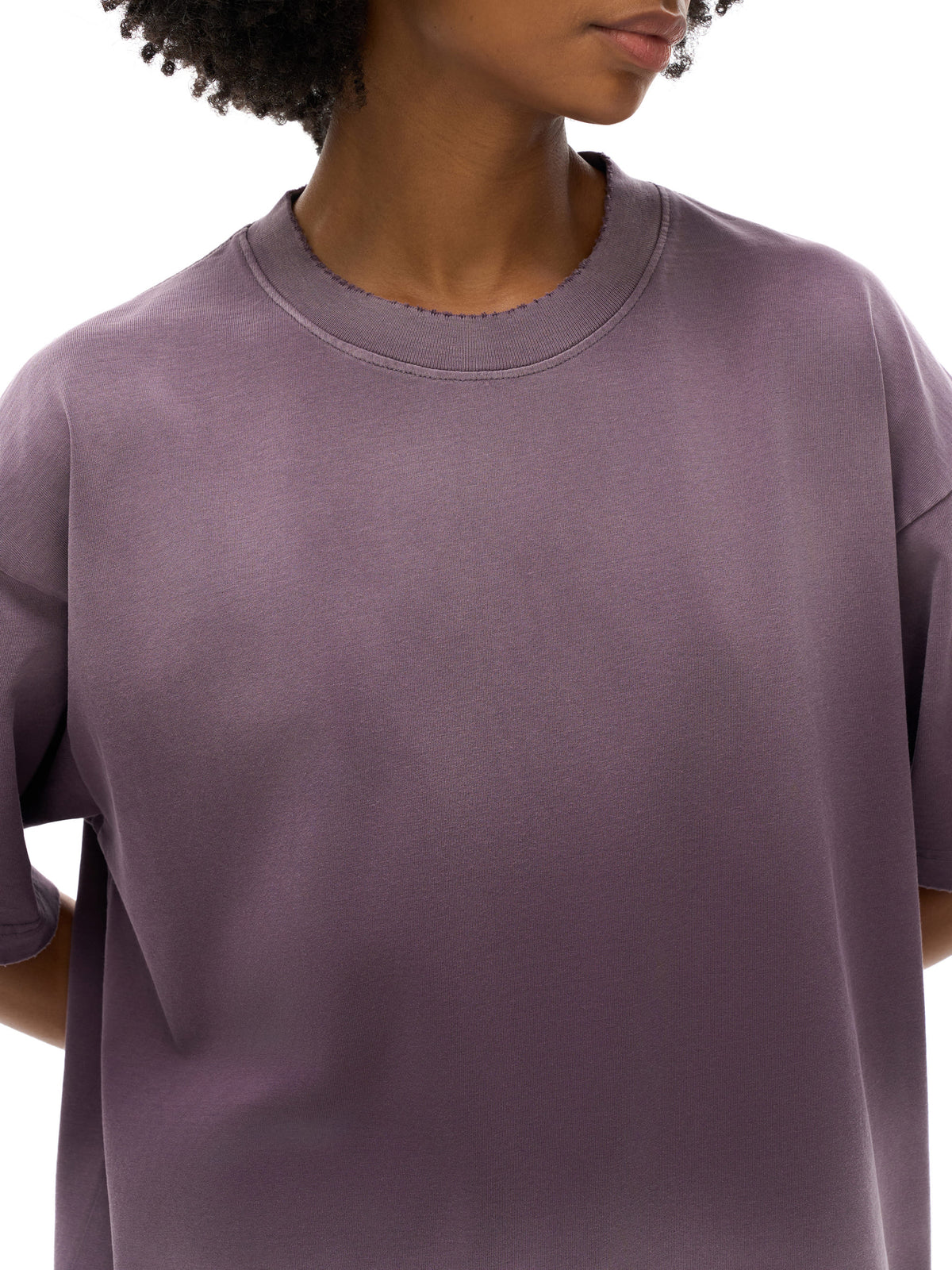 Purple model women