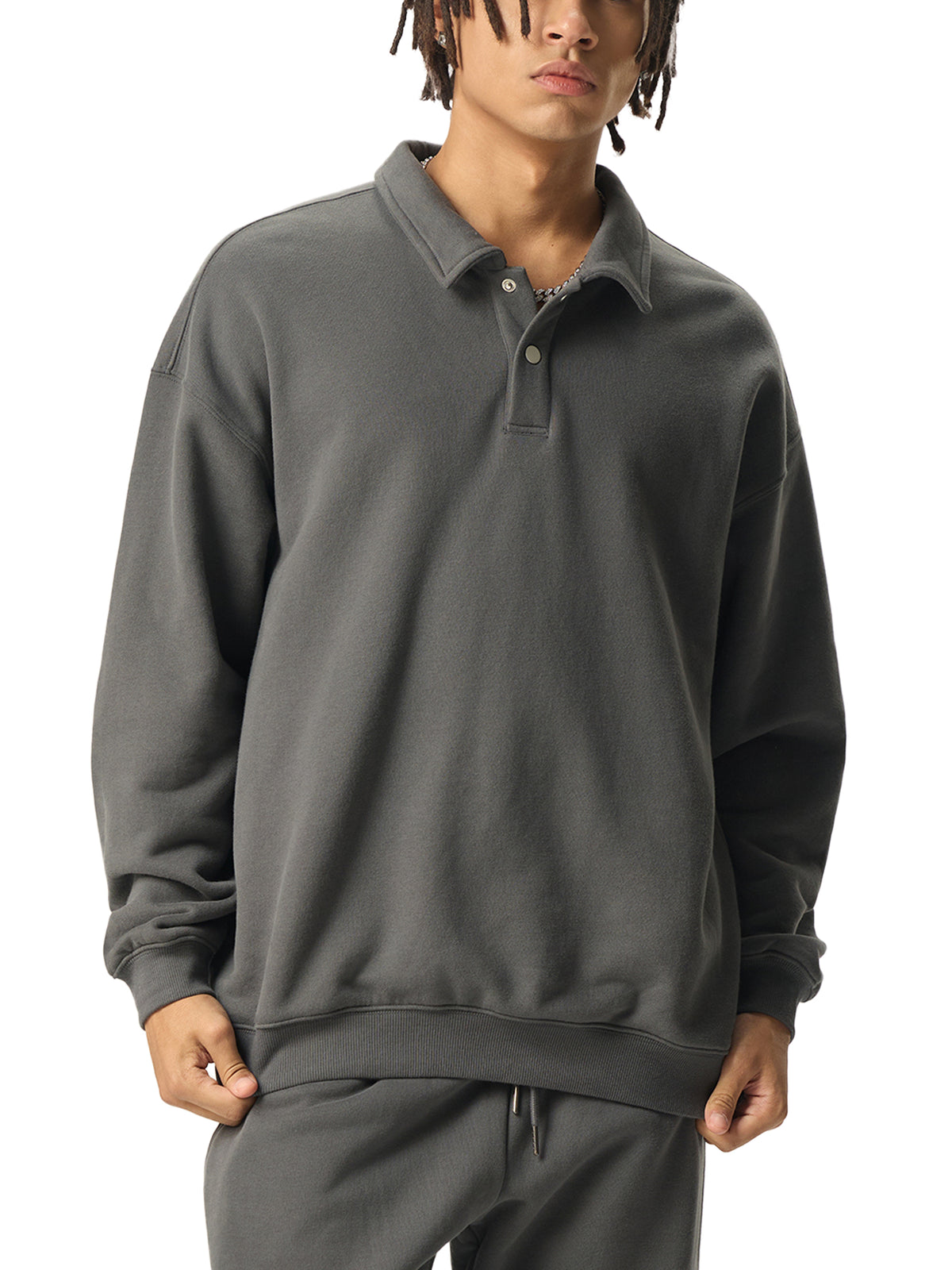 Dark Gray model men