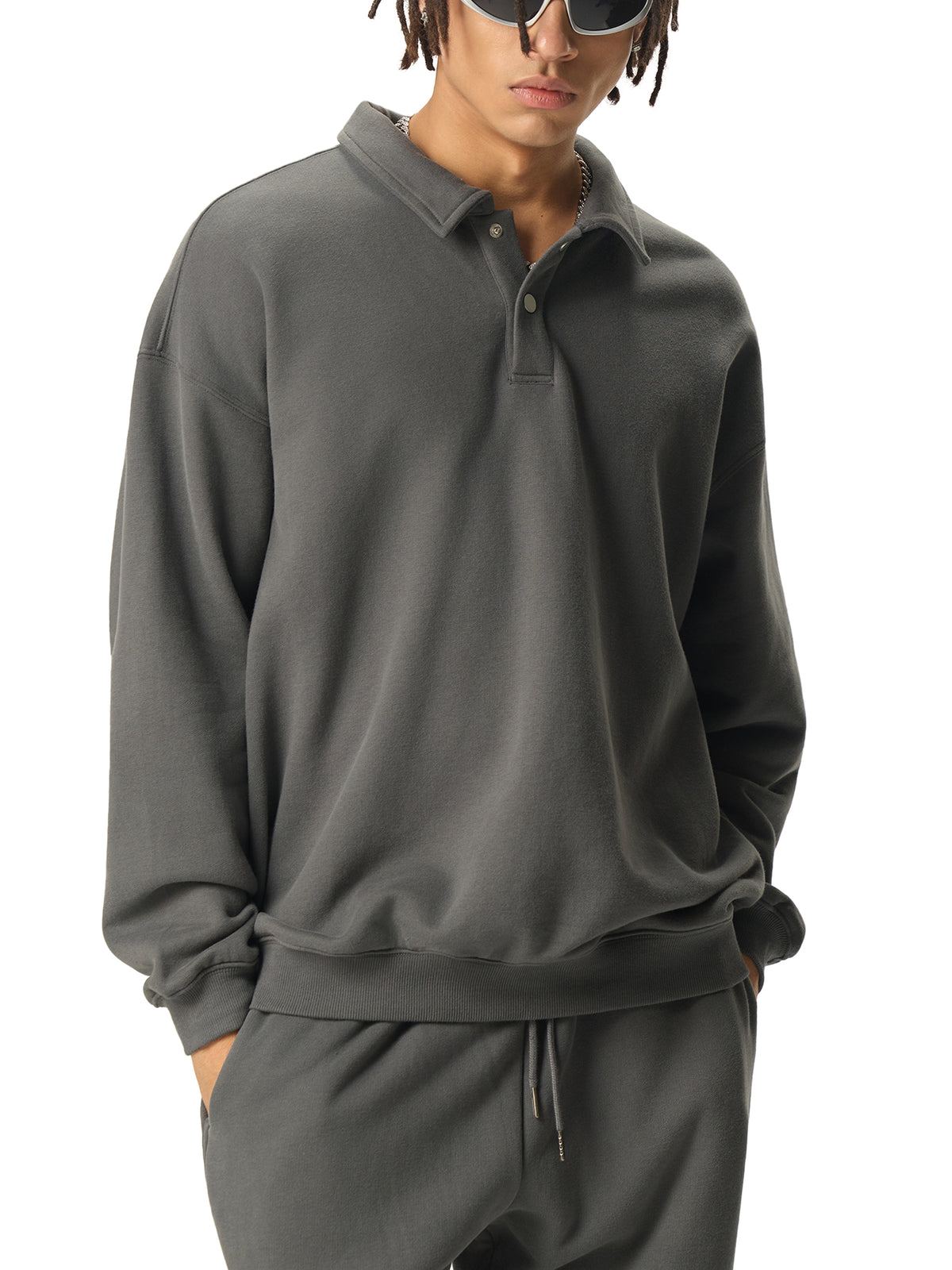 Dark Gray model men