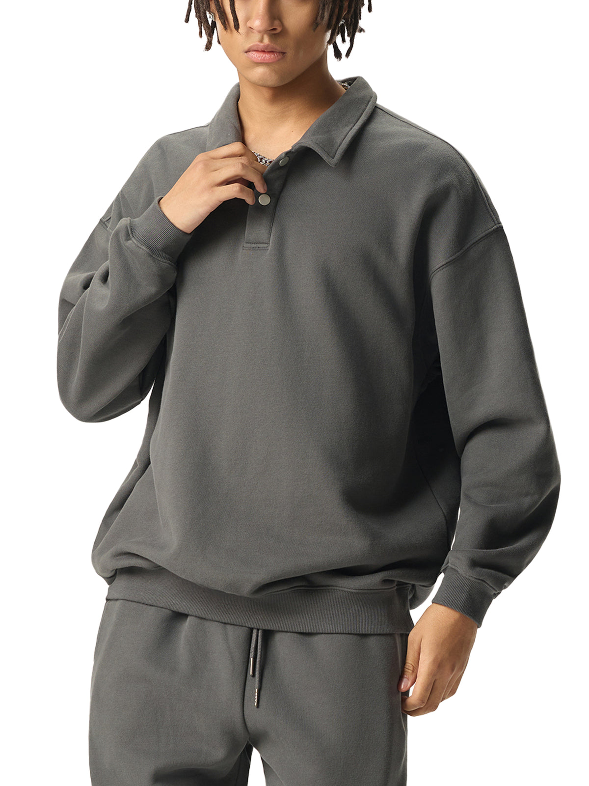 Dark Gray model men
