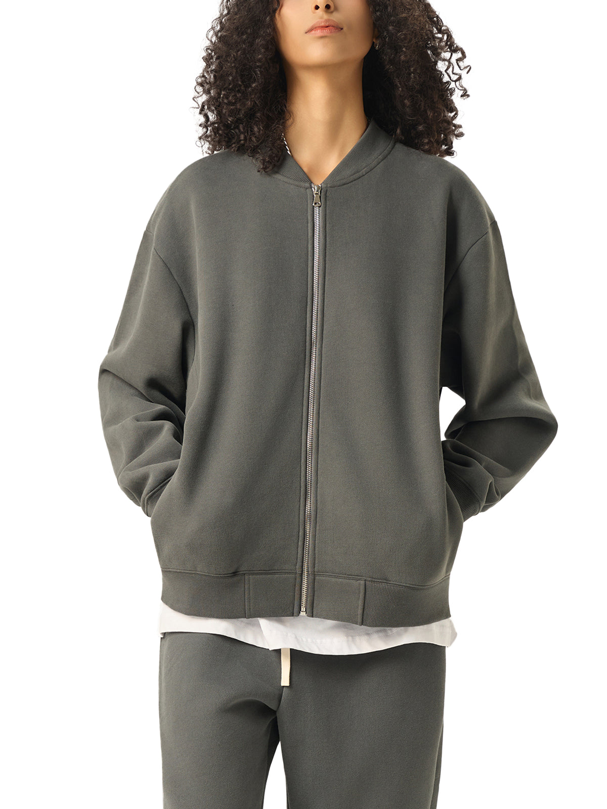 Dark Gray model women