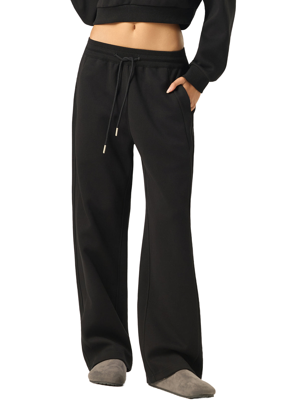 Essential Panel Straight Leg Sweatpants