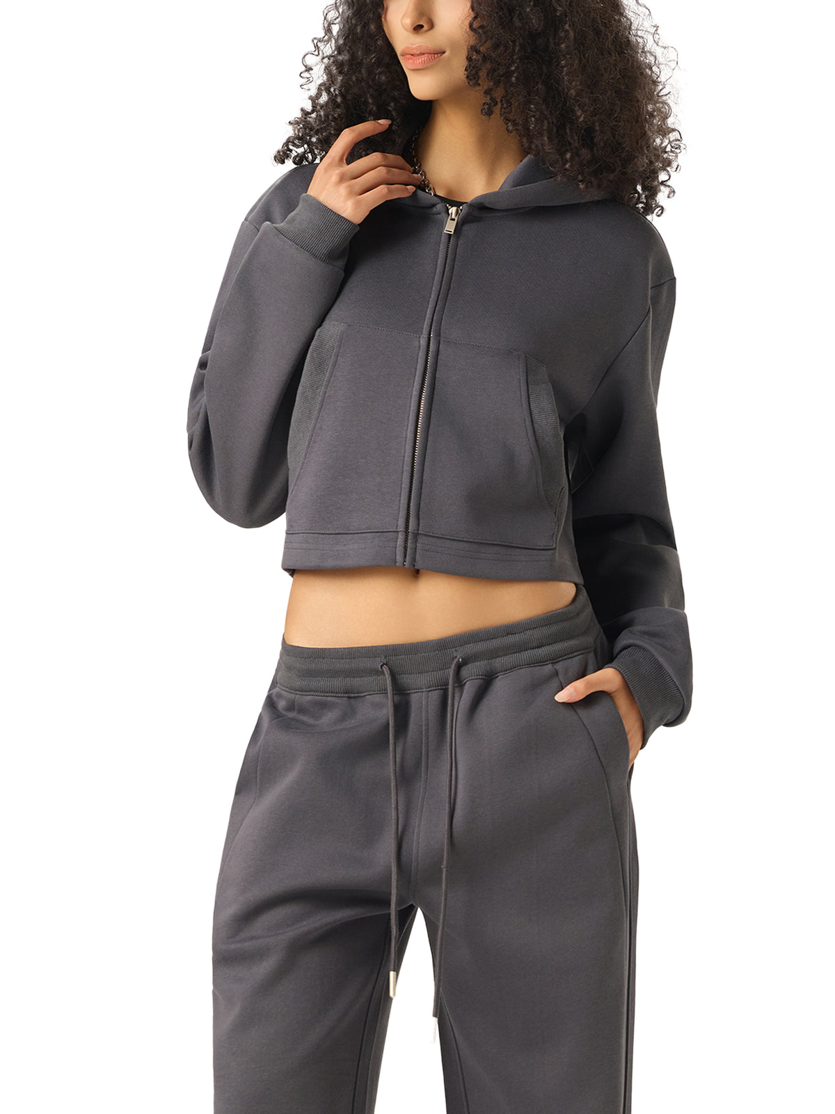 Charcoal Gray model women