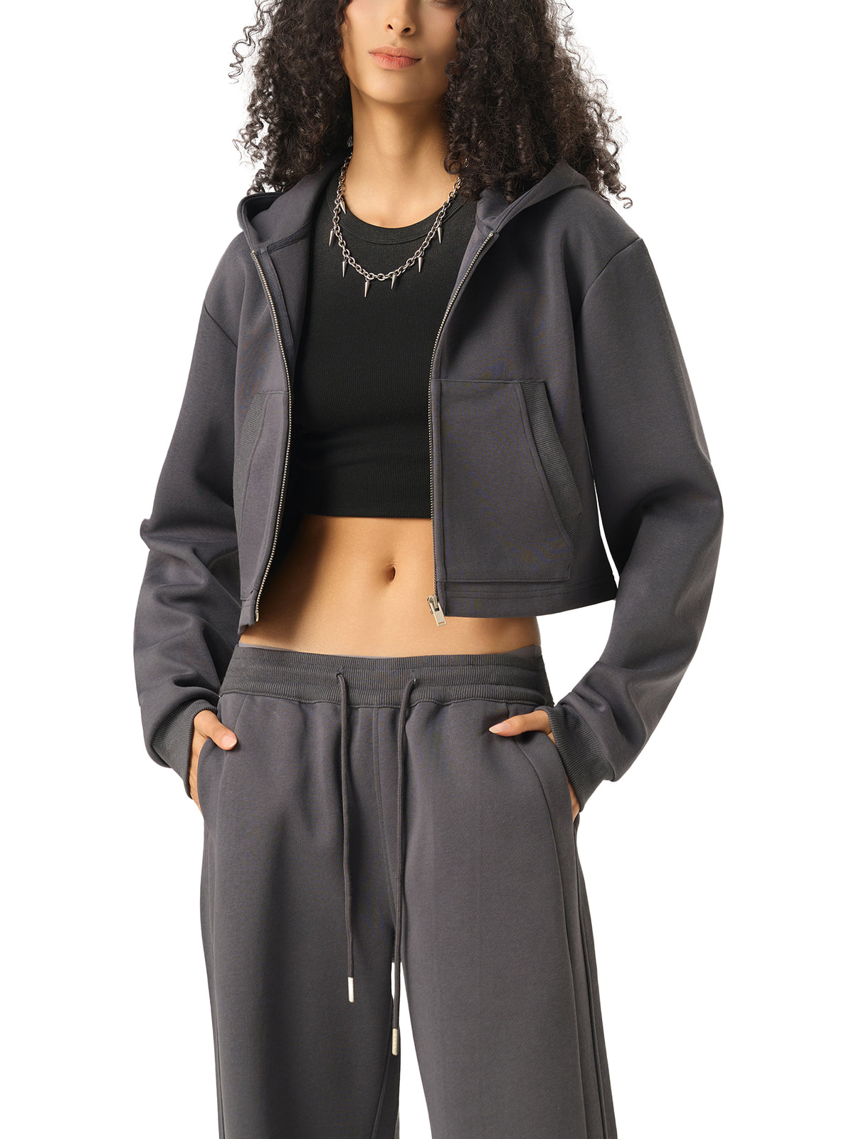 Charcoal Gray model women
