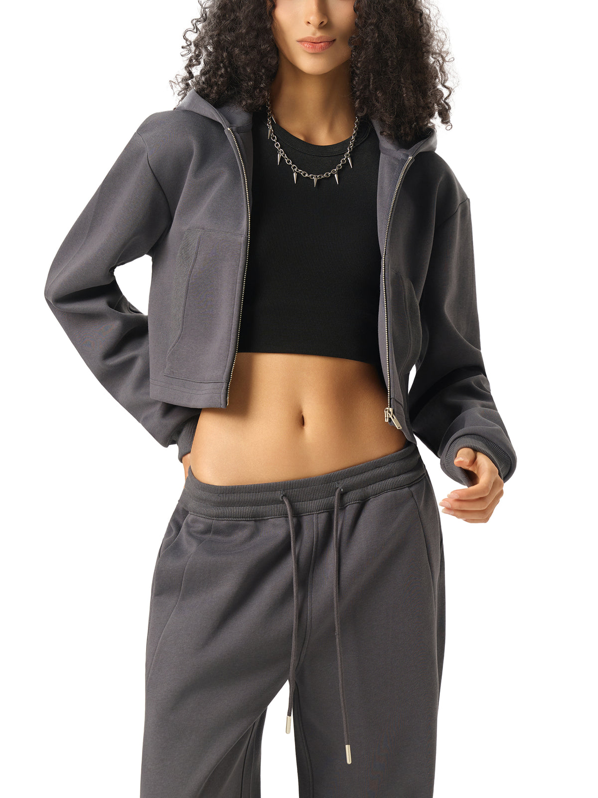 Charcoal Gray model women