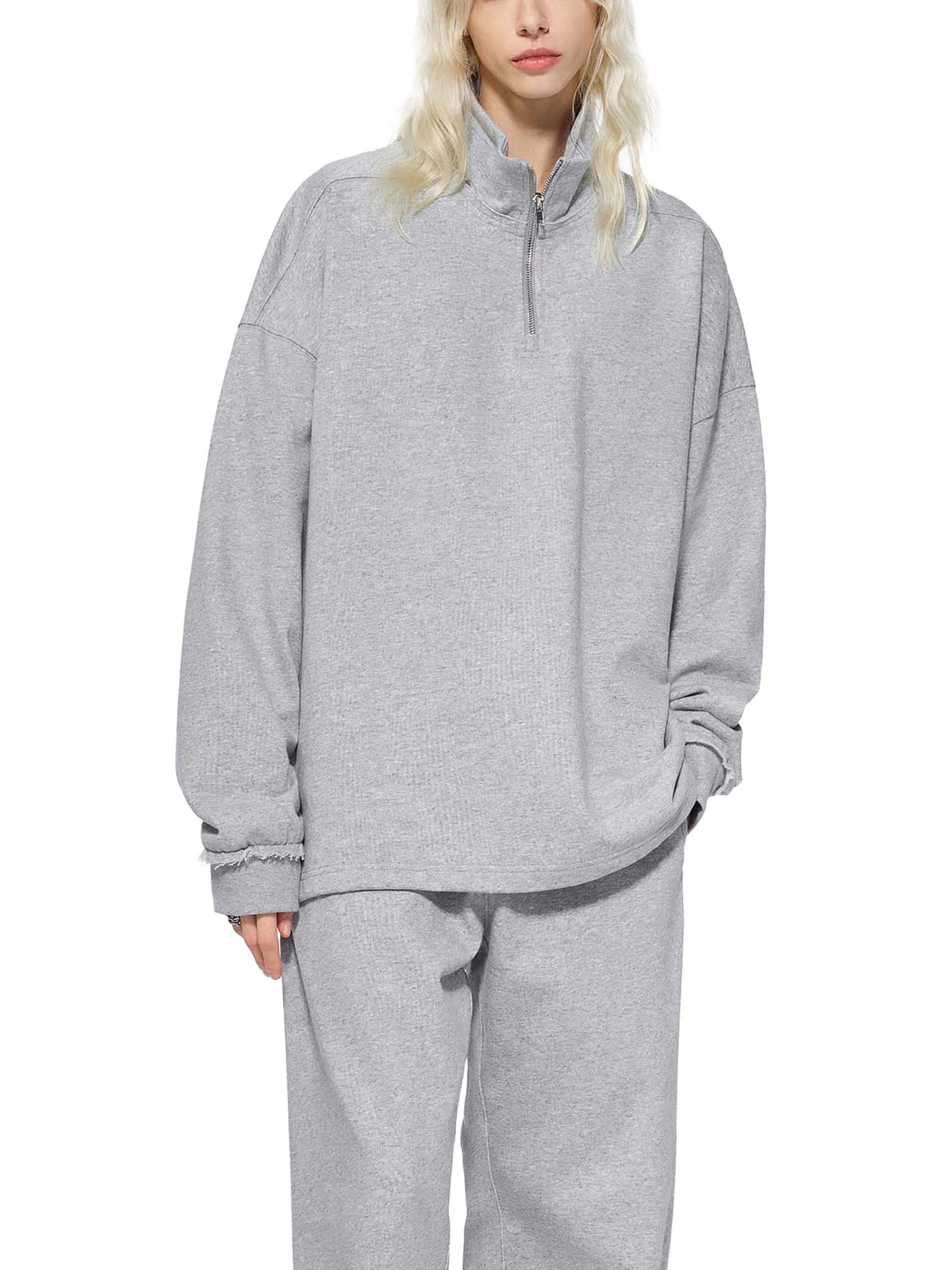 Flower Gray model women