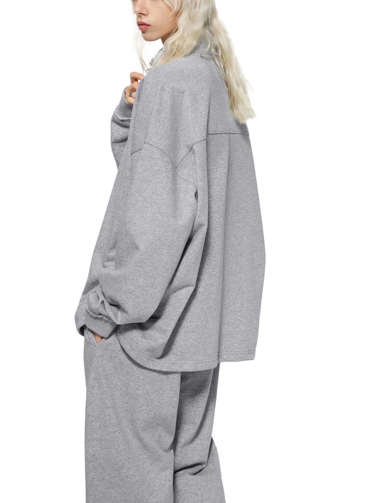 Flower Gray model women