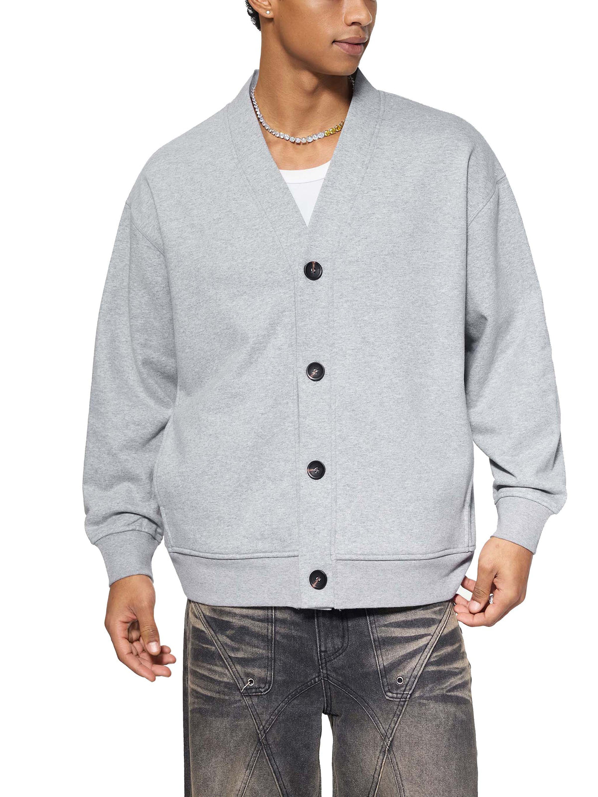Flower Gray model men