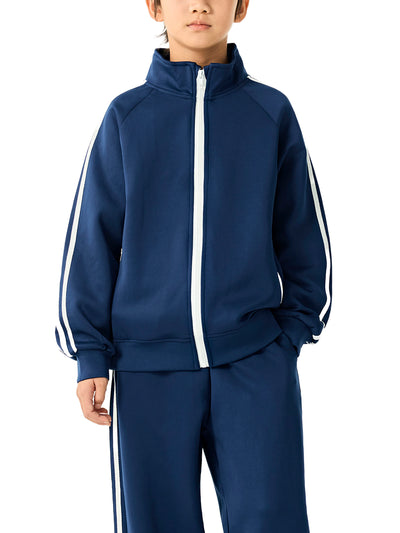 Kids Contrast Tape Coach Jacket