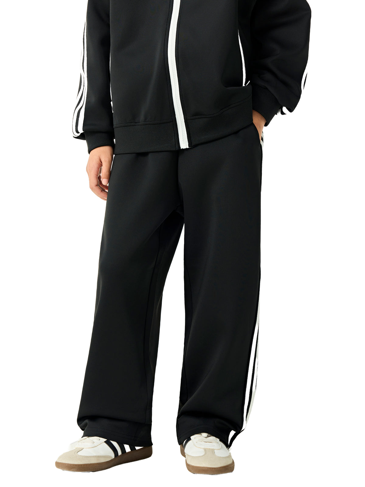 Kids Contrast Tape Sweatpants