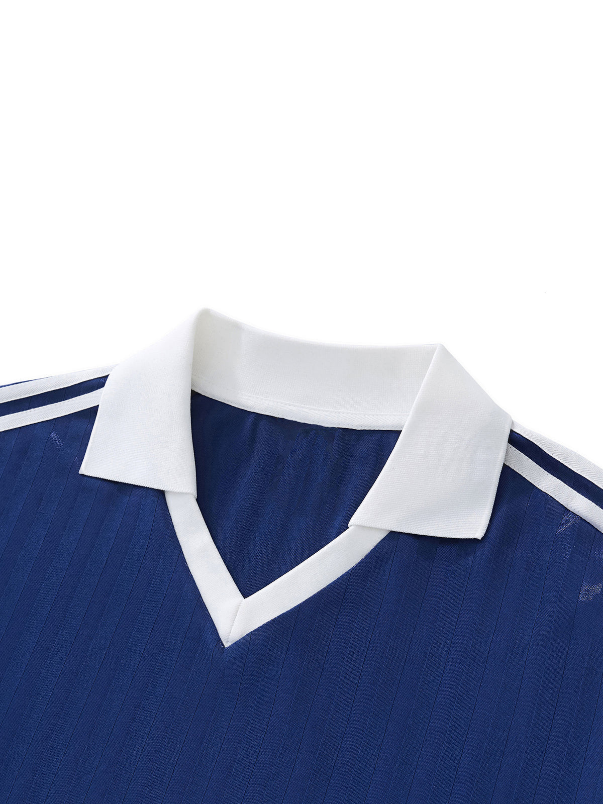 Navy Blue with White detail