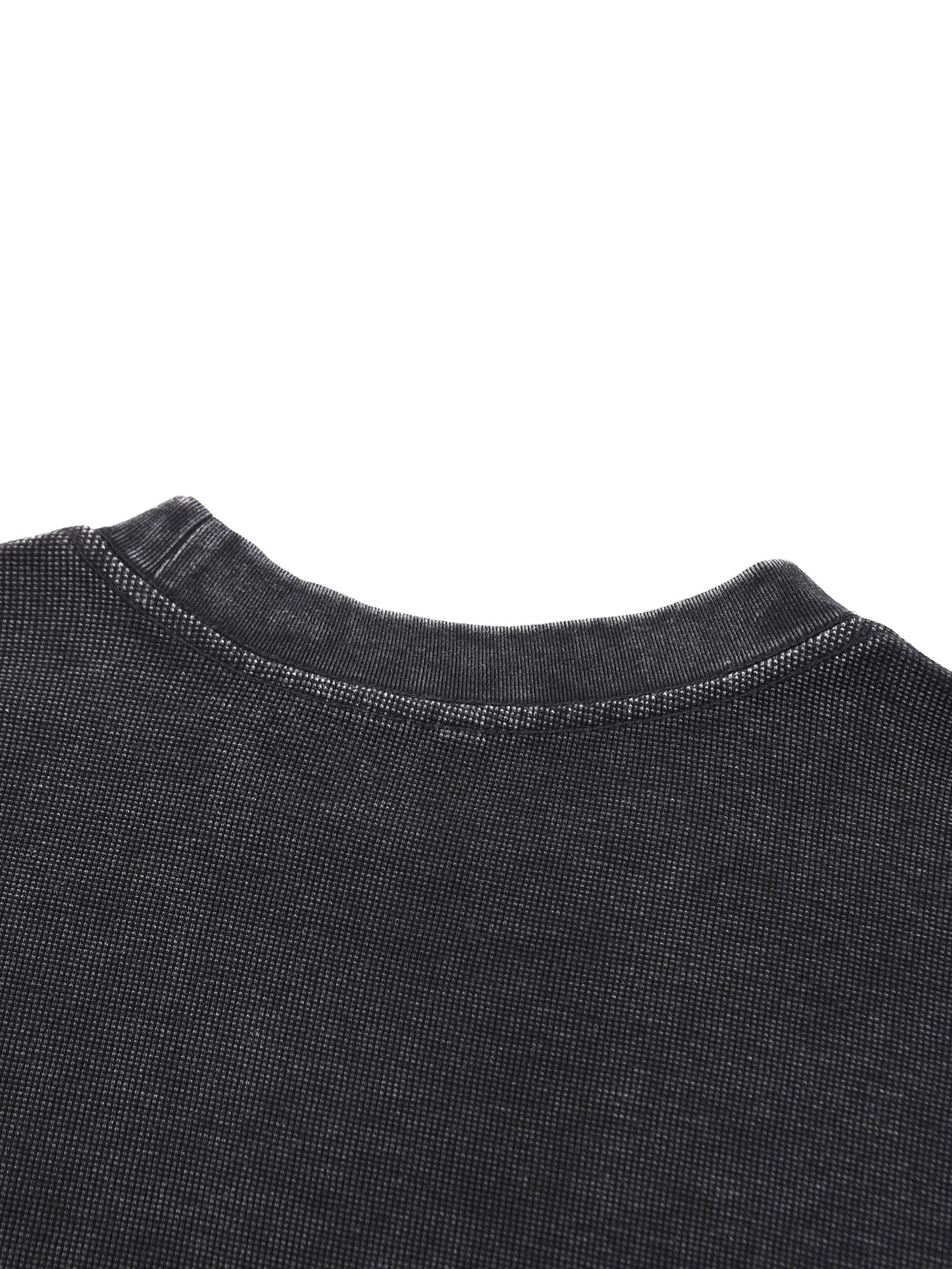 Mineral Wash Waffle Oversized T-Shirt