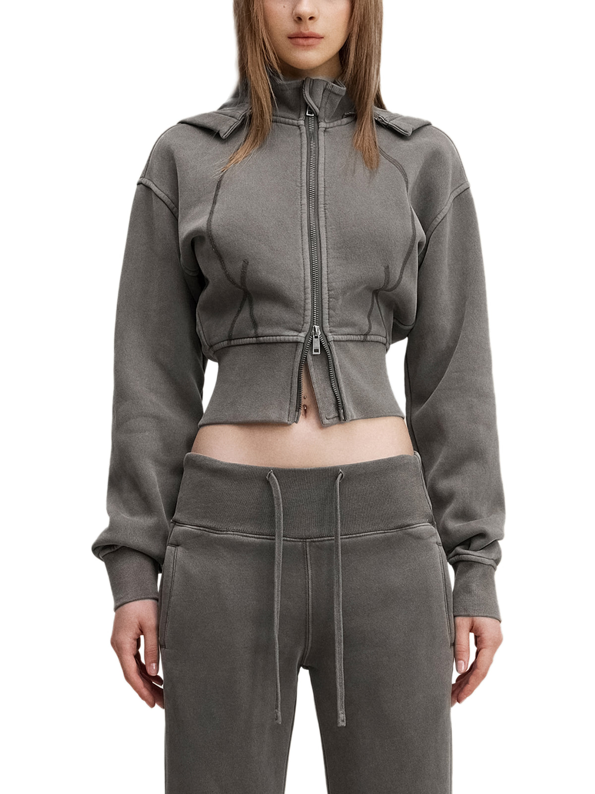 Dark Gray model women